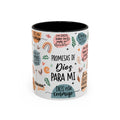 Christian Coffee Mug — "Promesas de Dios para mí" Naiah Soul Inspirational Accent Mug