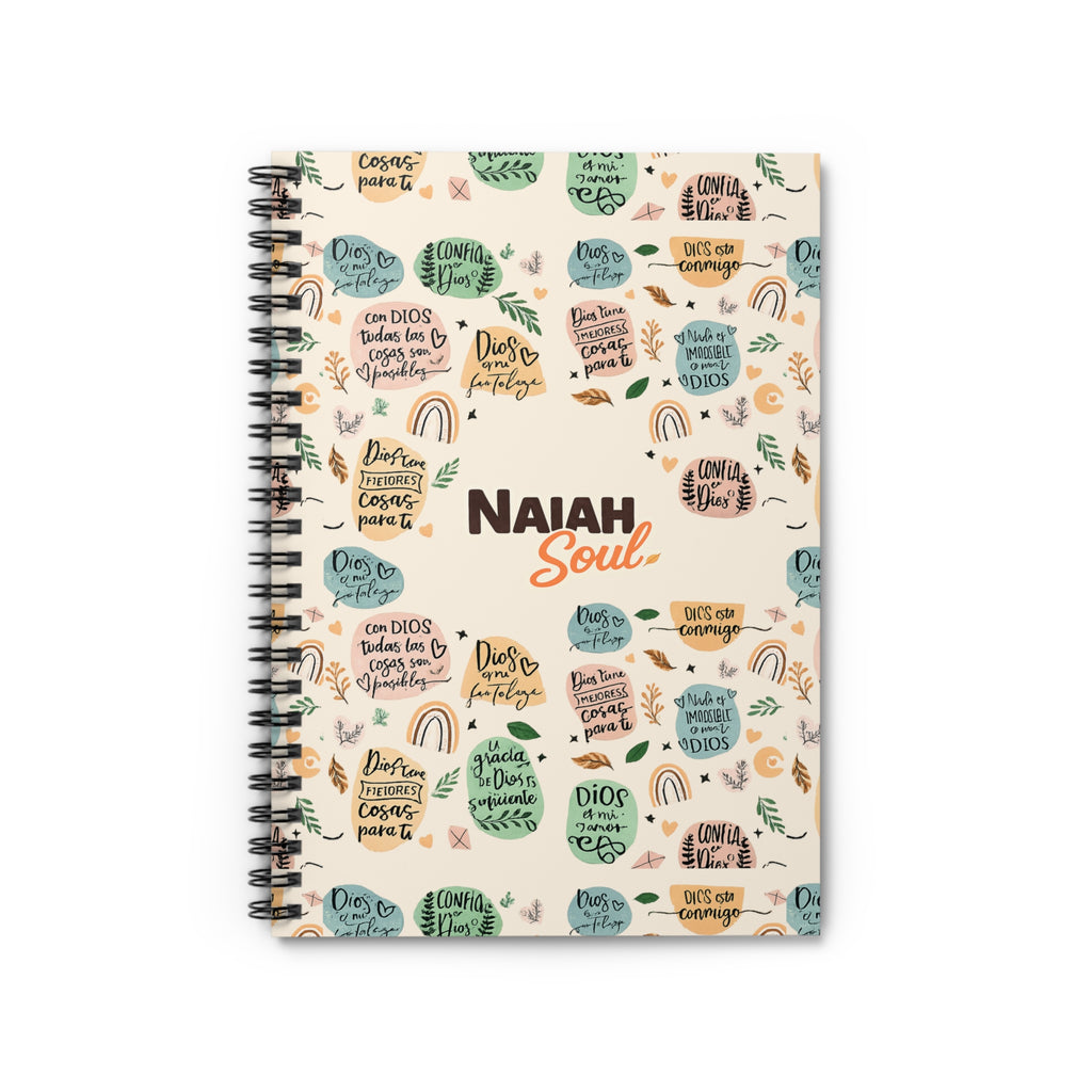 Naiah Soul - Inspirational Spiral Notebook