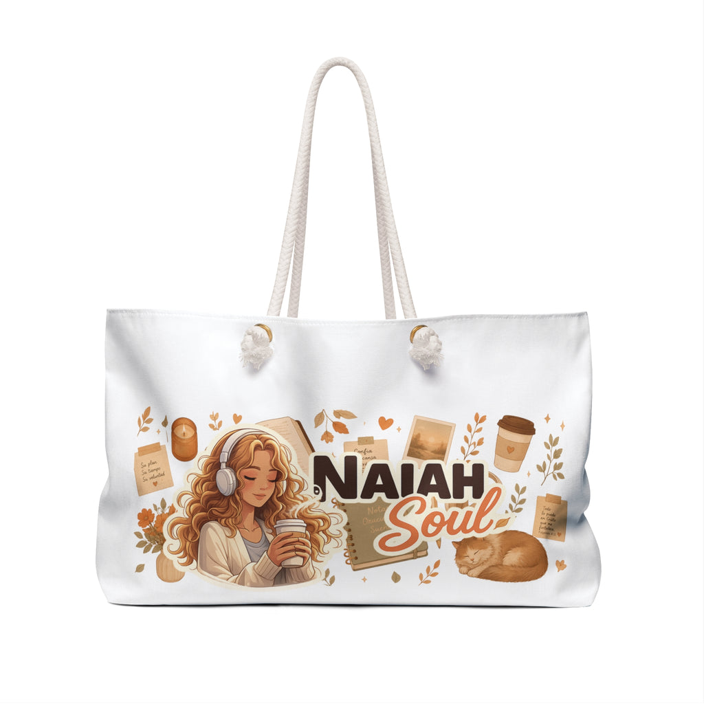 Christian Spanish Promise Weekender Bag — 'Promesas de Dios para Mí' Tote