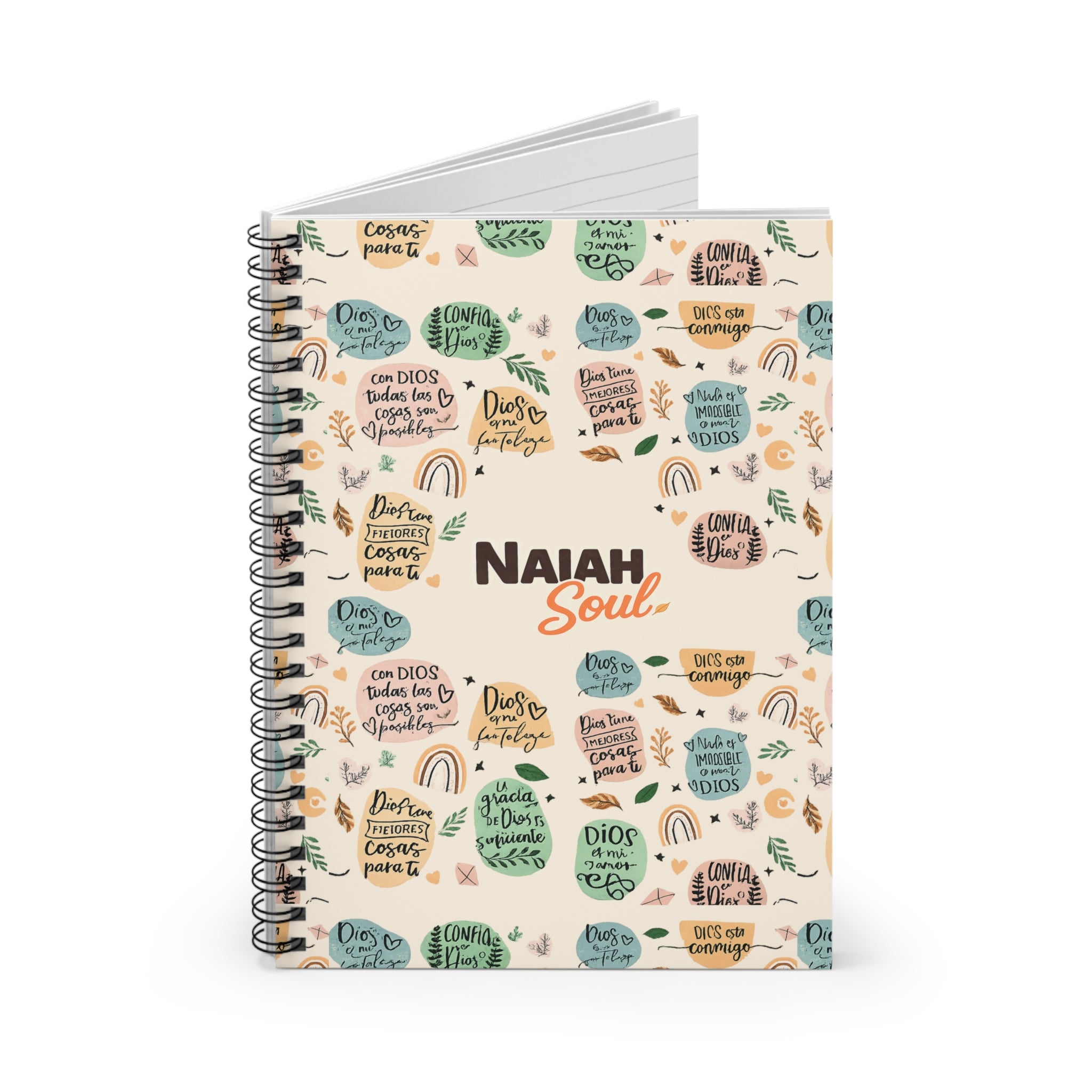 Naiah Soul - Inspirational Spiral Notebook