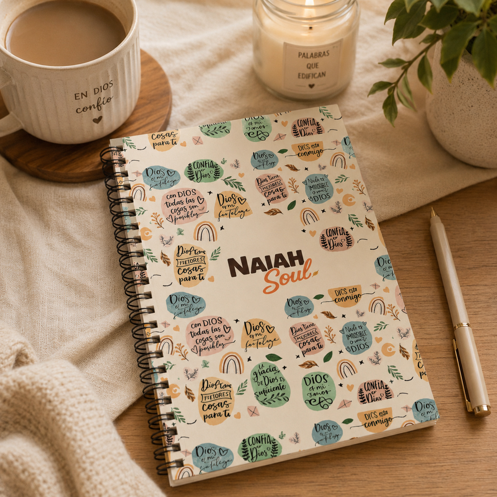 Naiah Soul - Inspirational Spiral Notebook