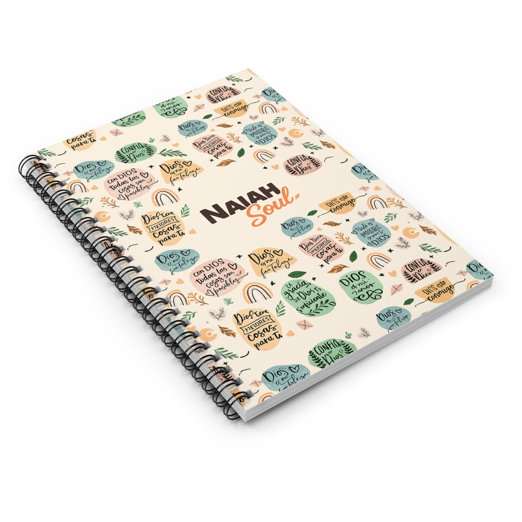 Naiah Soul - Inspirational Spiral Notebook