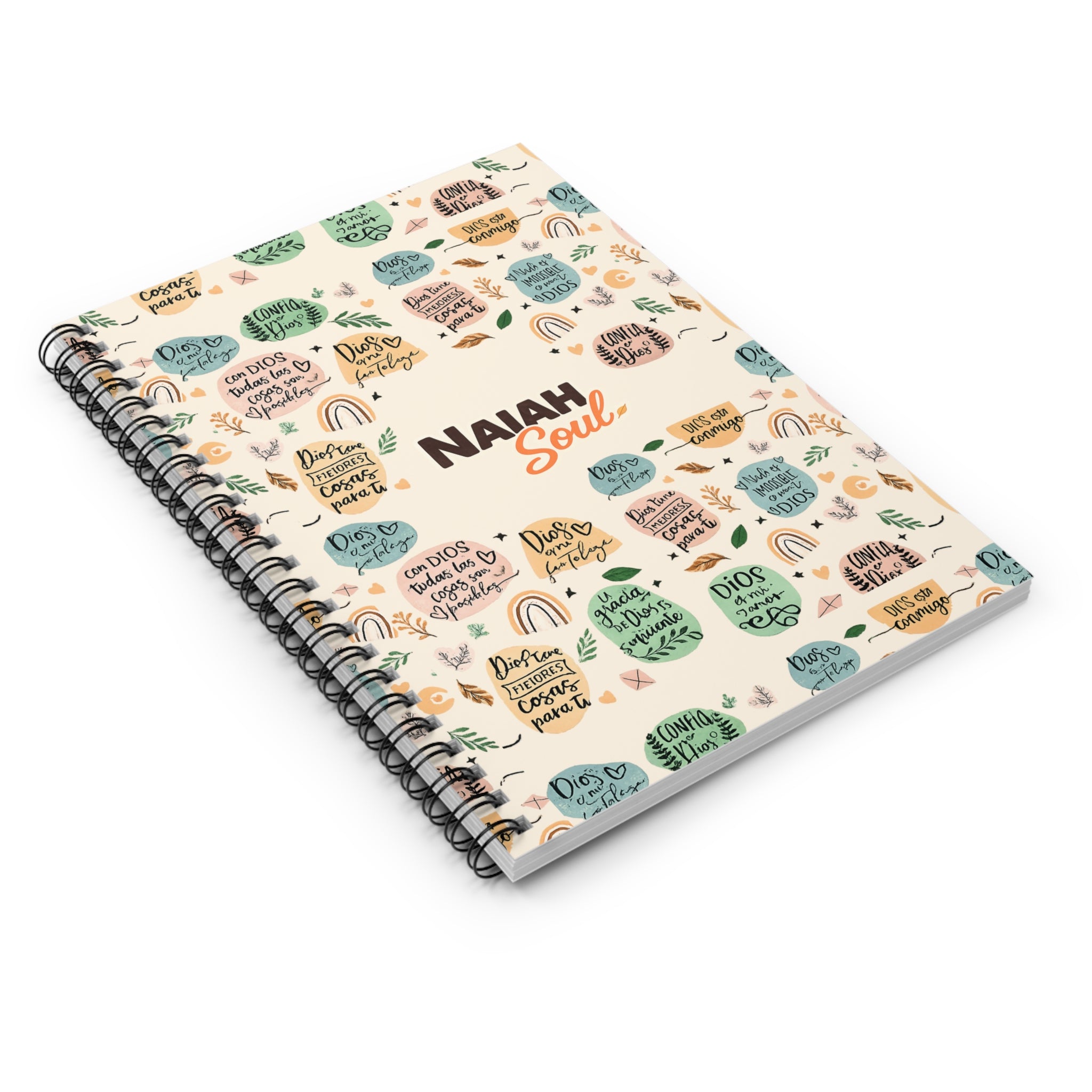 Naiah Soul - Inspirational Spiral Notebook