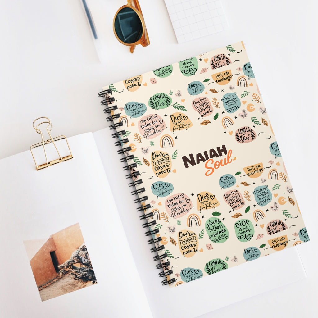 Naiah Soul - Inspirational Spiral Notebook